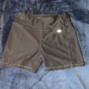 Black biker shorts